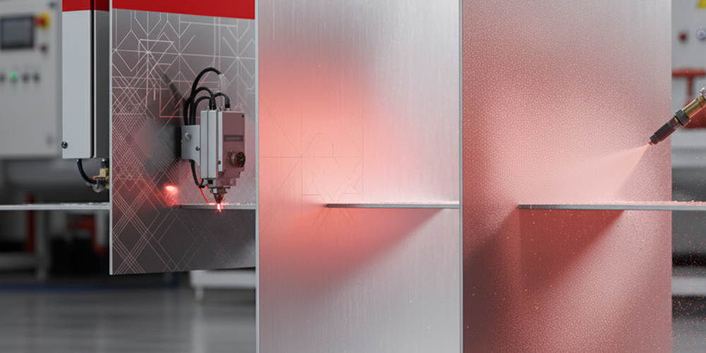 روش‌ های اصلاح سطح ورق آلومینیوم: از پولیش تا برس کاری حرفه ای